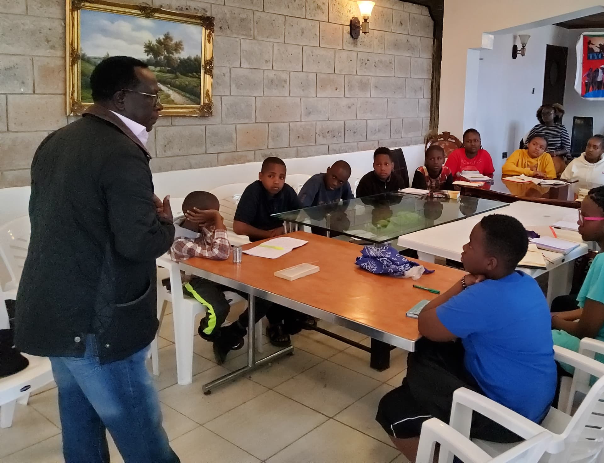 TYC members being adviced